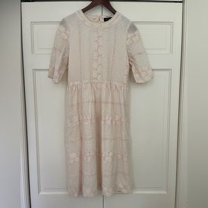 Roolee Eyelet Midi Dress